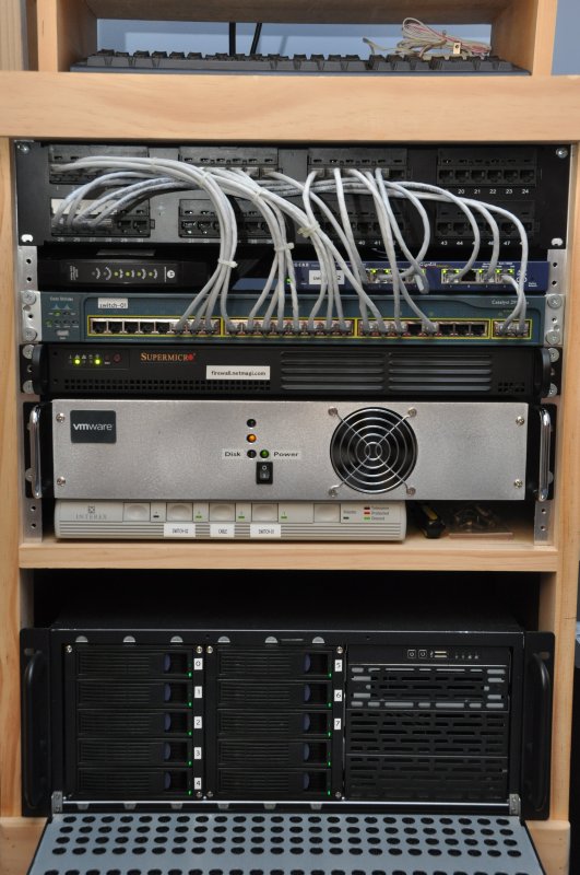 How to Build Wooden Network Rack PDF Plans